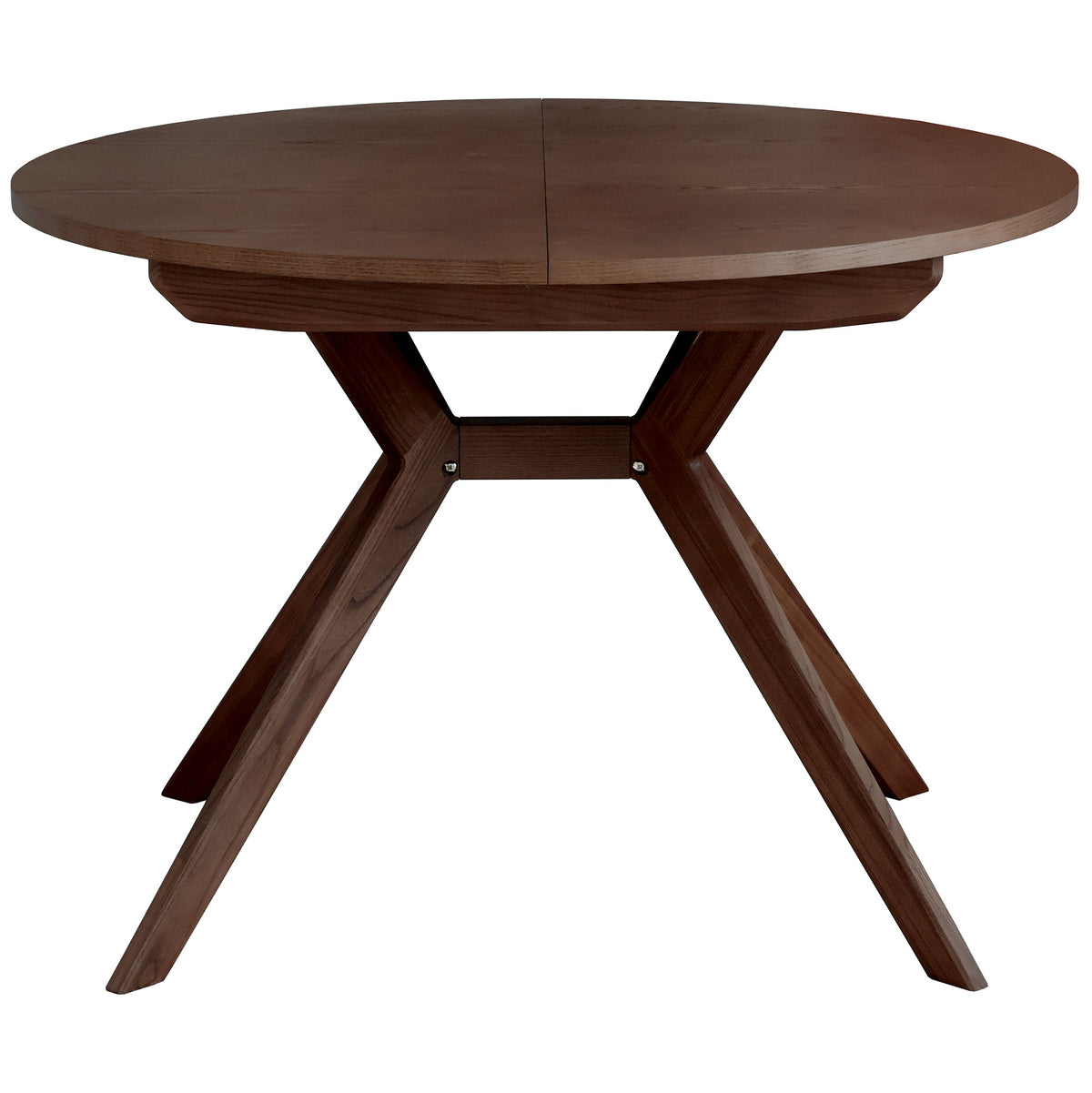 Biju Round Veneered Extendable Dining Table