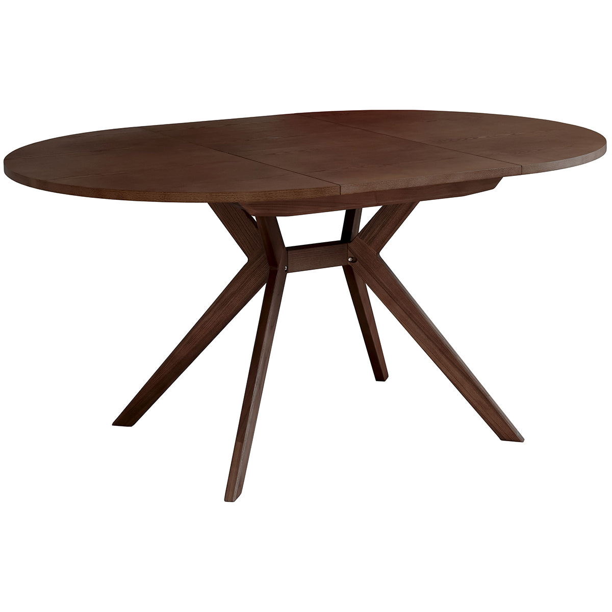 Biju Round Veneered Extendable Dining Table