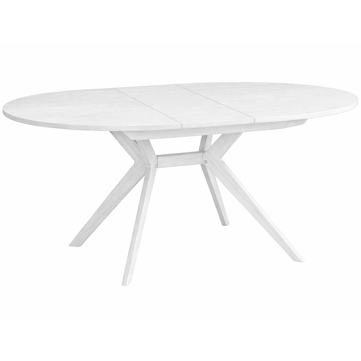Biju Round Veneered Extendable Dining Table