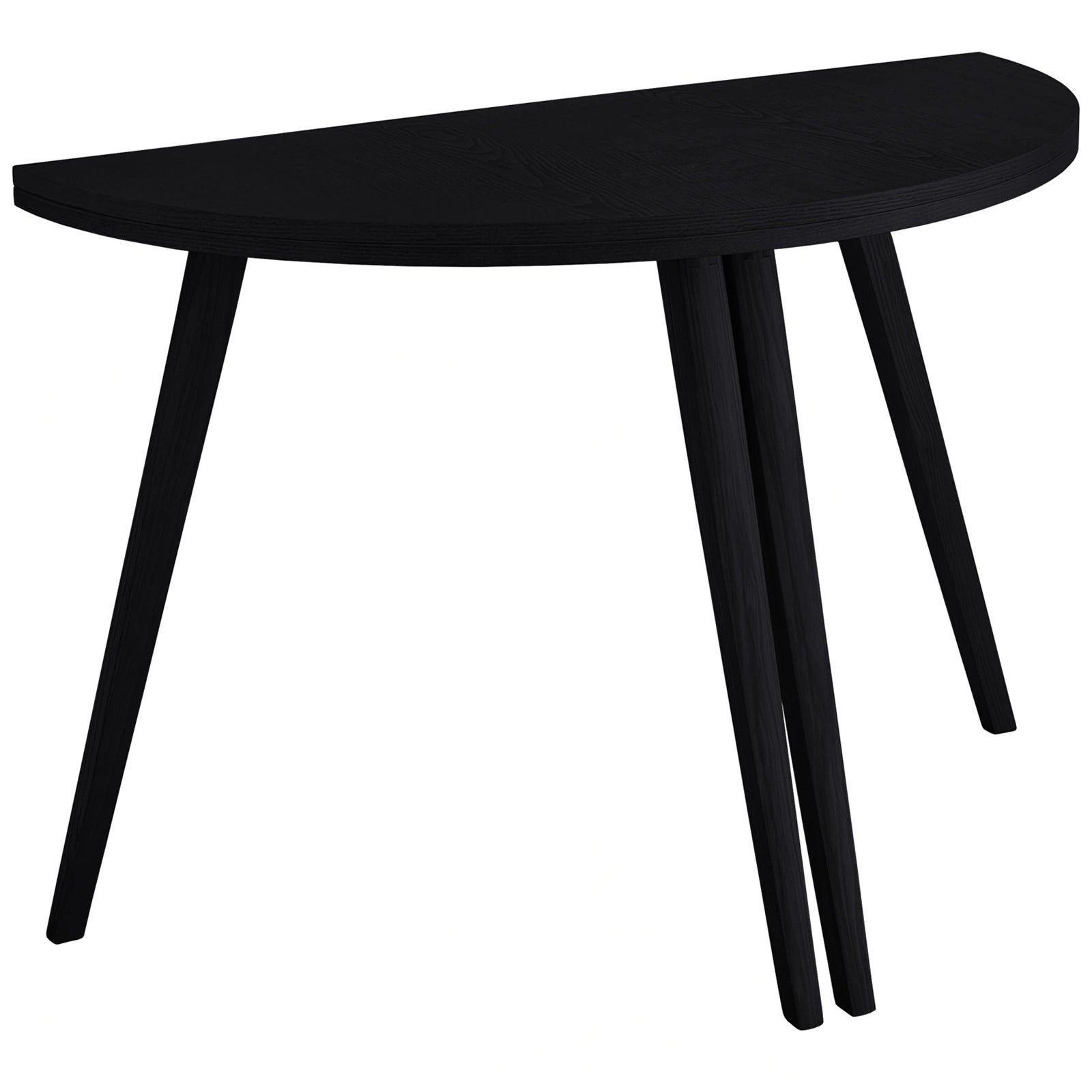 Mawi Half Moon Veneered Extendable Table