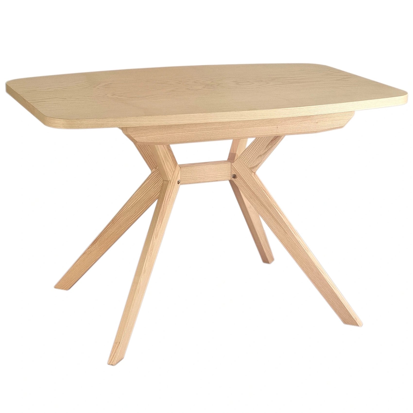 Biju Fin Oval Veneered Dining Table