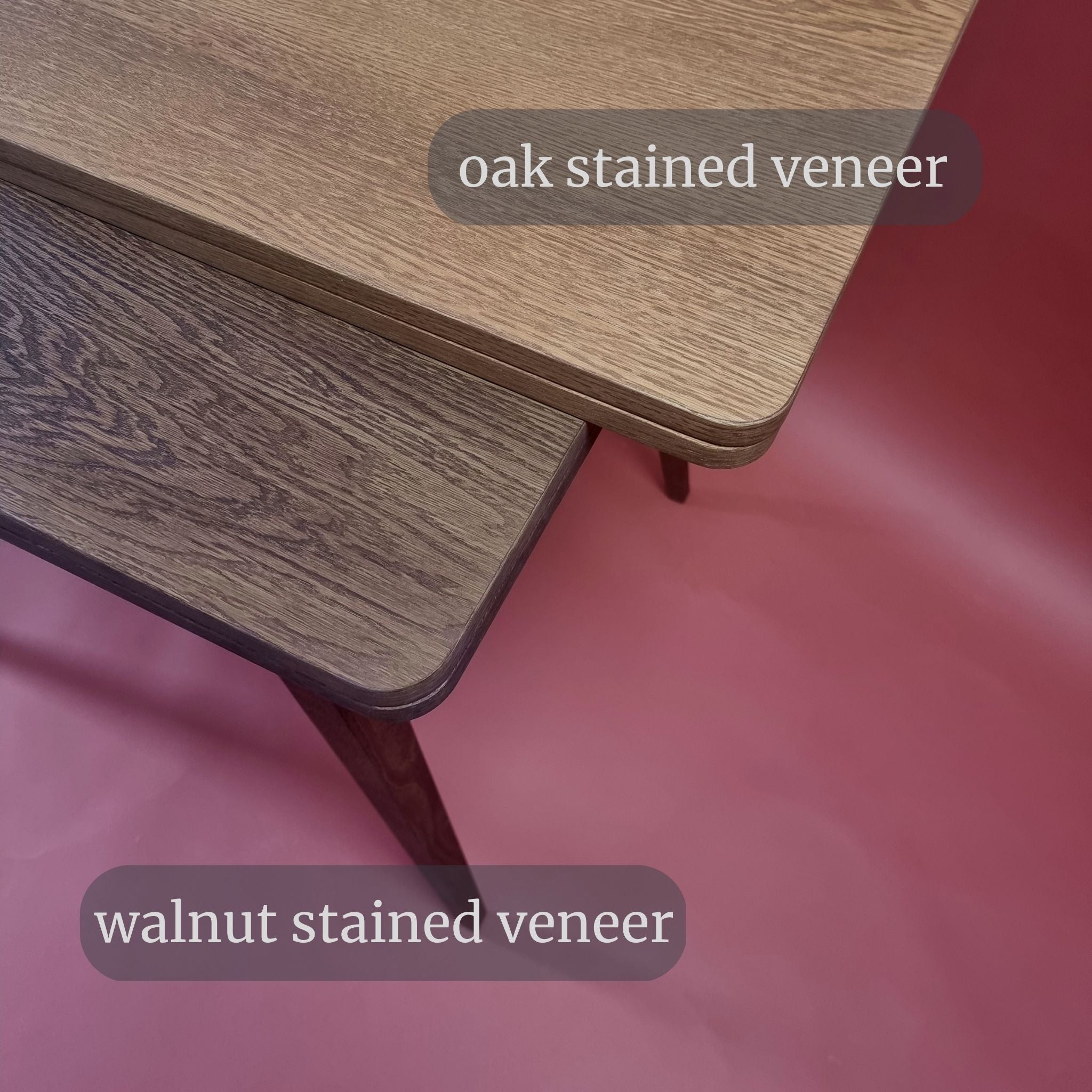 Envelope Veneered Extendable Dining Table