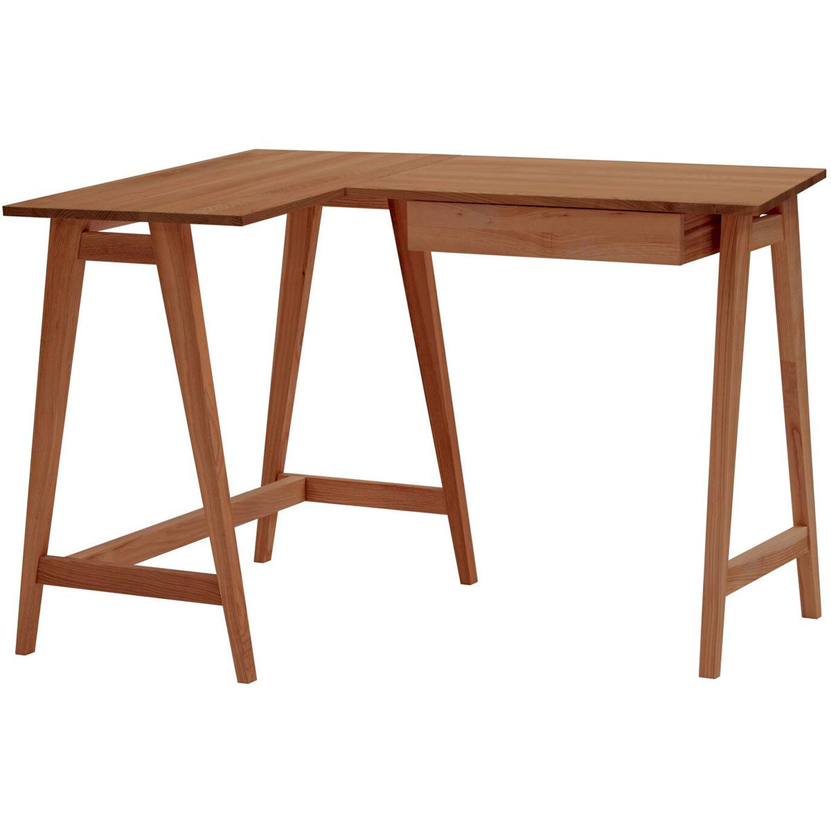 Luka Veneered Corner Desk - WOO .Design