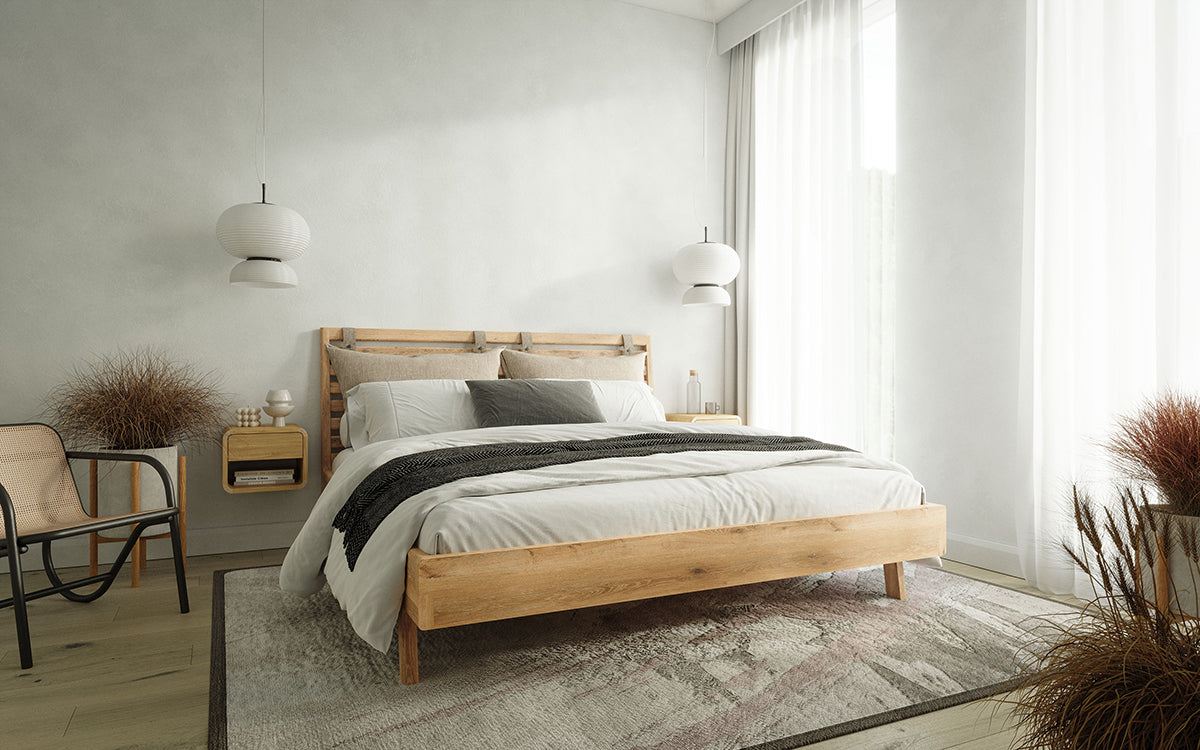 Kiko Oak Bedside Table - WOO .Design