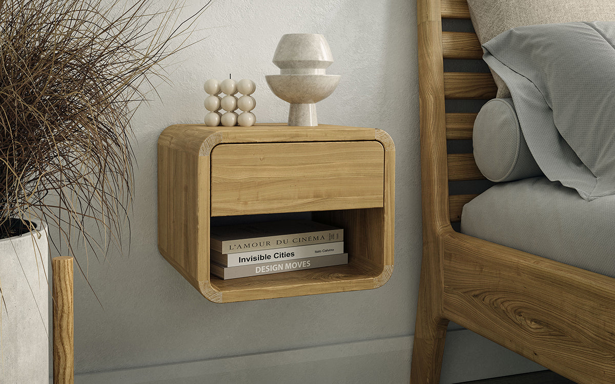 Kiko Oak Bedside Table - WOO .Design