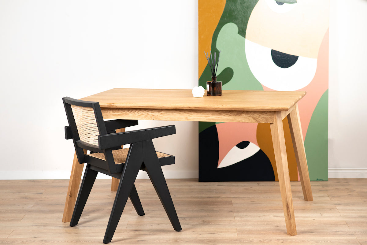 Nero Oak Dining Table - WOO .Design