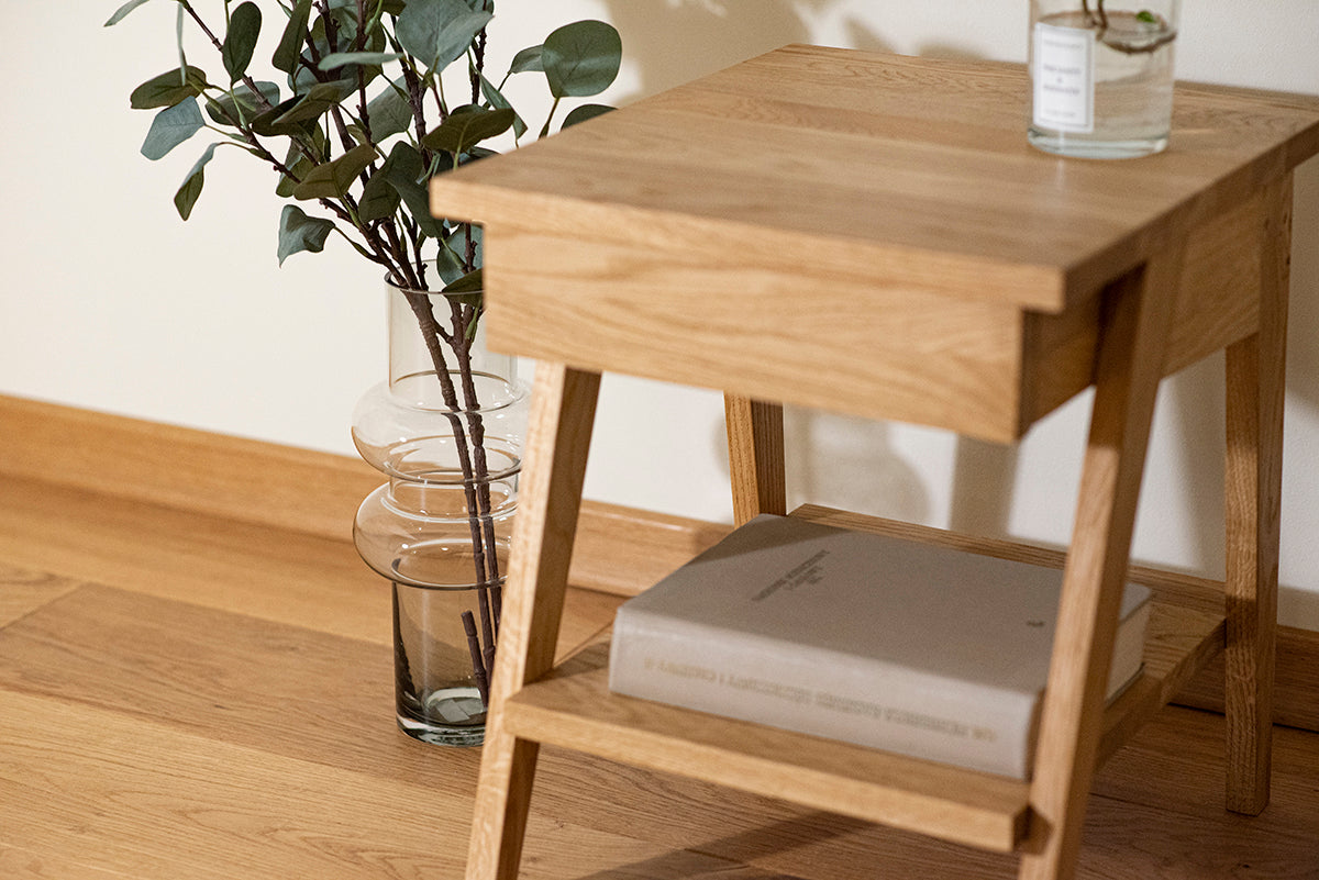 Piko Oak Bedside Table - WOO .Design