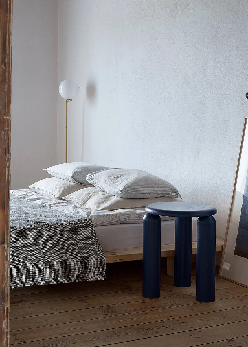 Neo High Ash Wood Side Table