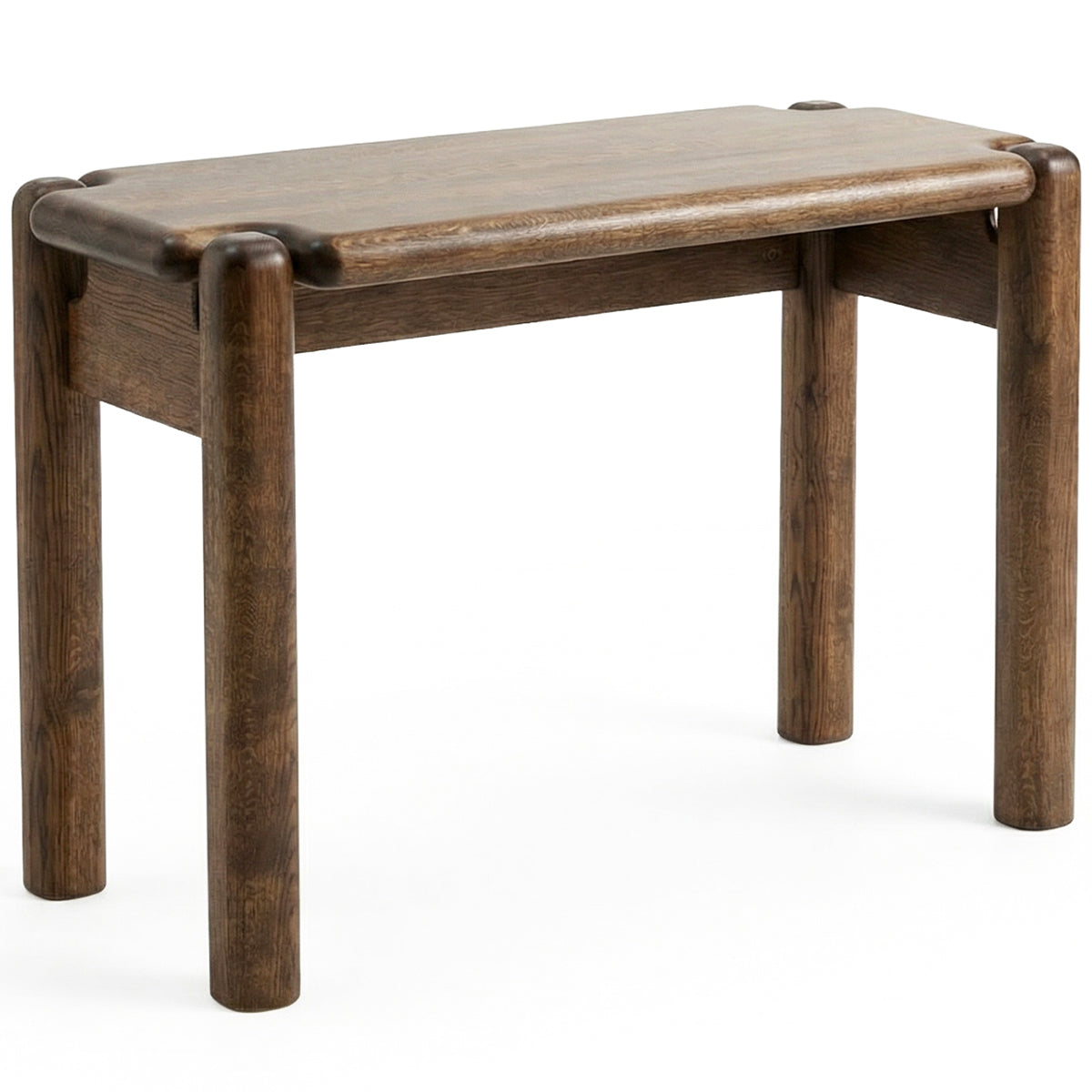 Puffo Oak Wood Desk