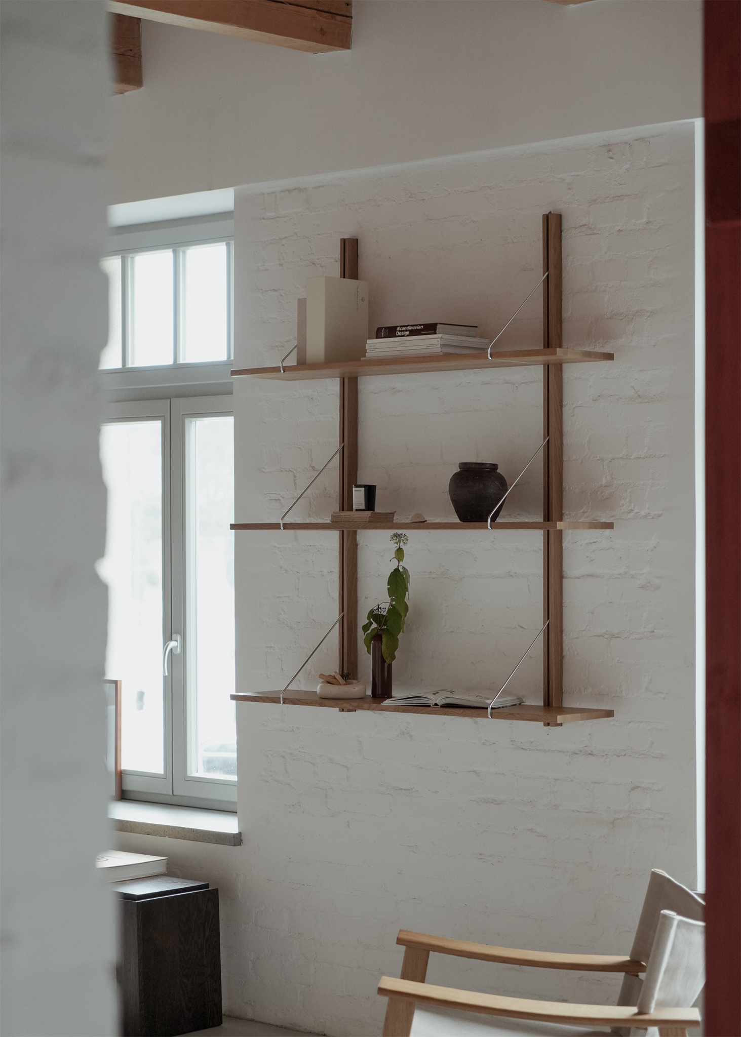 Rodd 180 Oak Wood Wall Shelf
