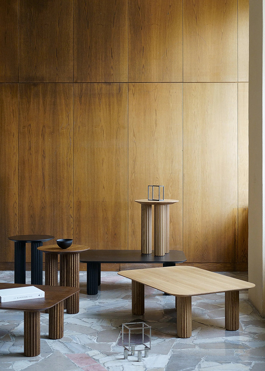Filar Low Ash Wood Coffee Table