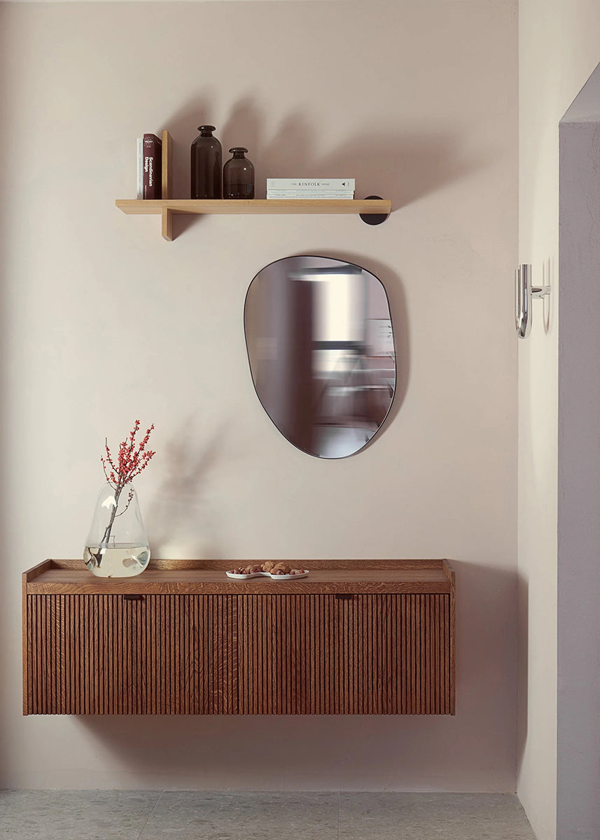 Meda 2 Oak Wood TV Unit