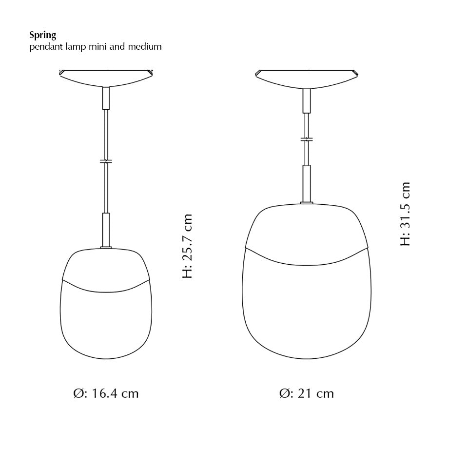 Spring Pendant Lamp