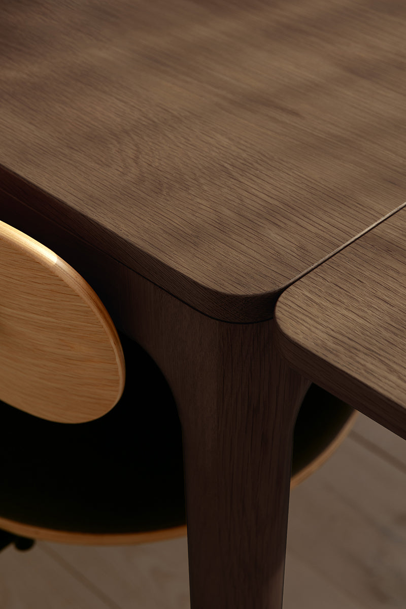 Heart'n'Soul Walnut Extendable Dining Table