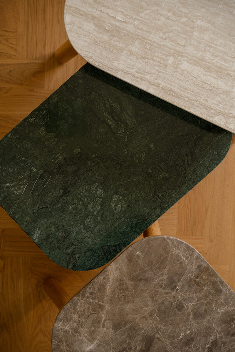Paff Travertin Side Table