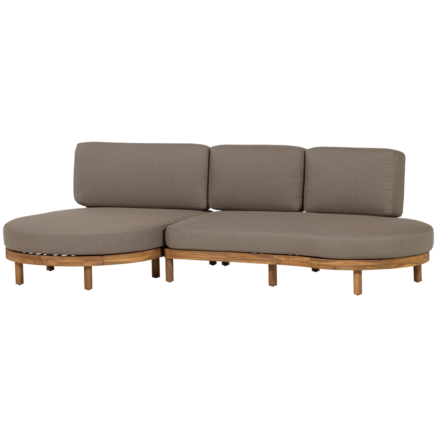 Zinto Acacia Wood Garden Lounge Set