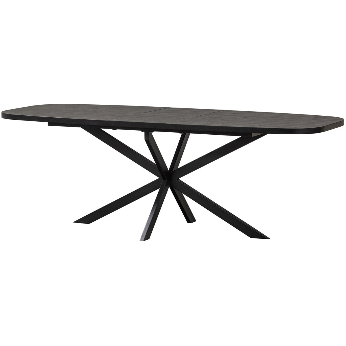 Arros Black Extendable Dining Table
