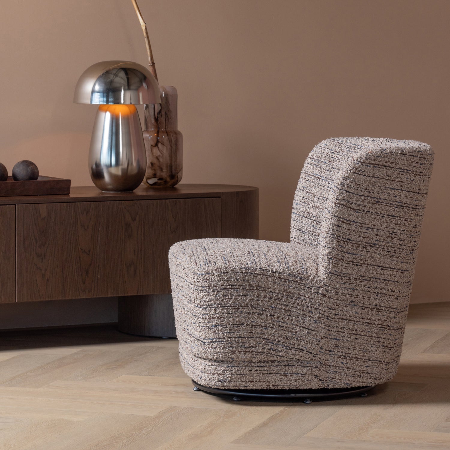 Atty Swivel Armchair