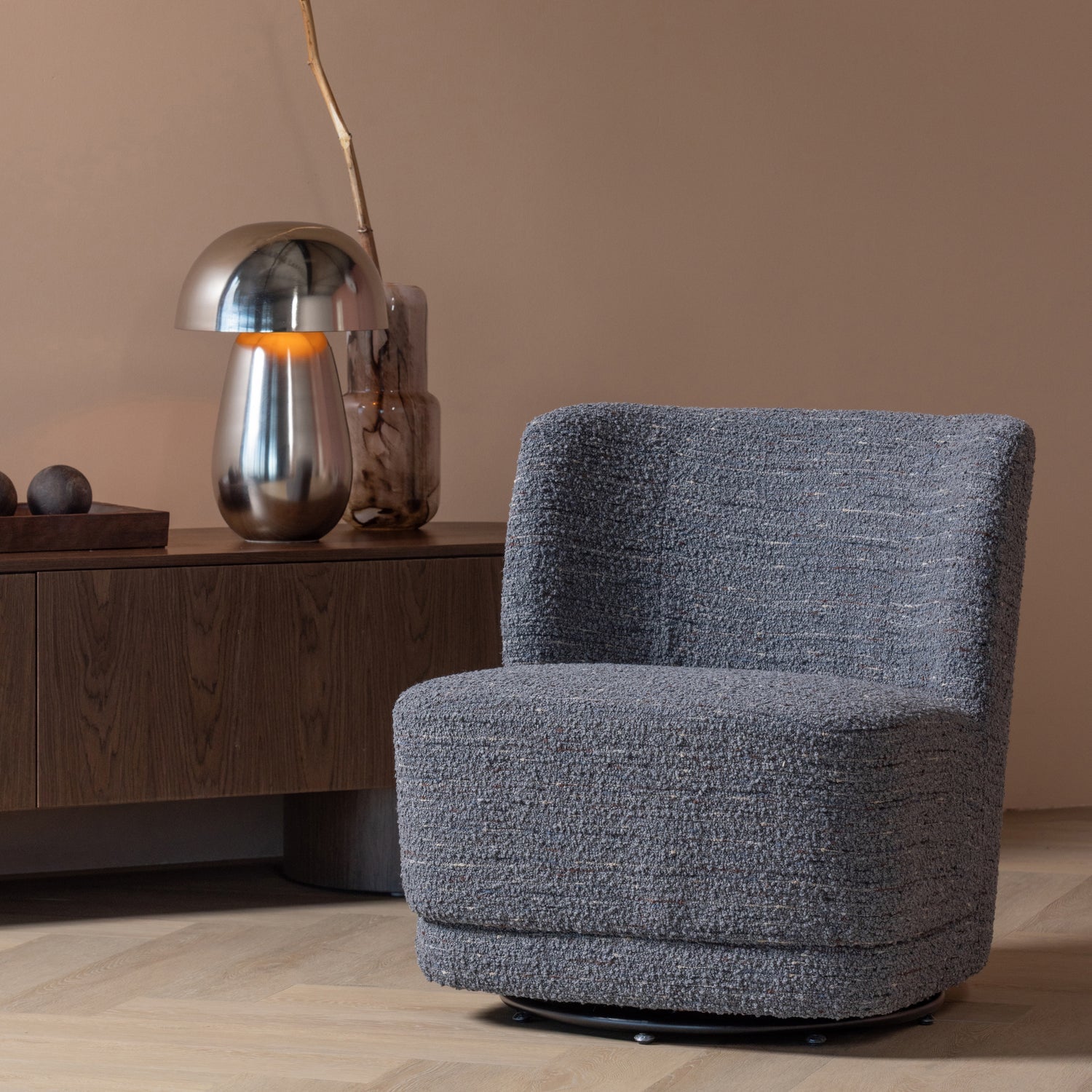 Atty Swivel Armchair