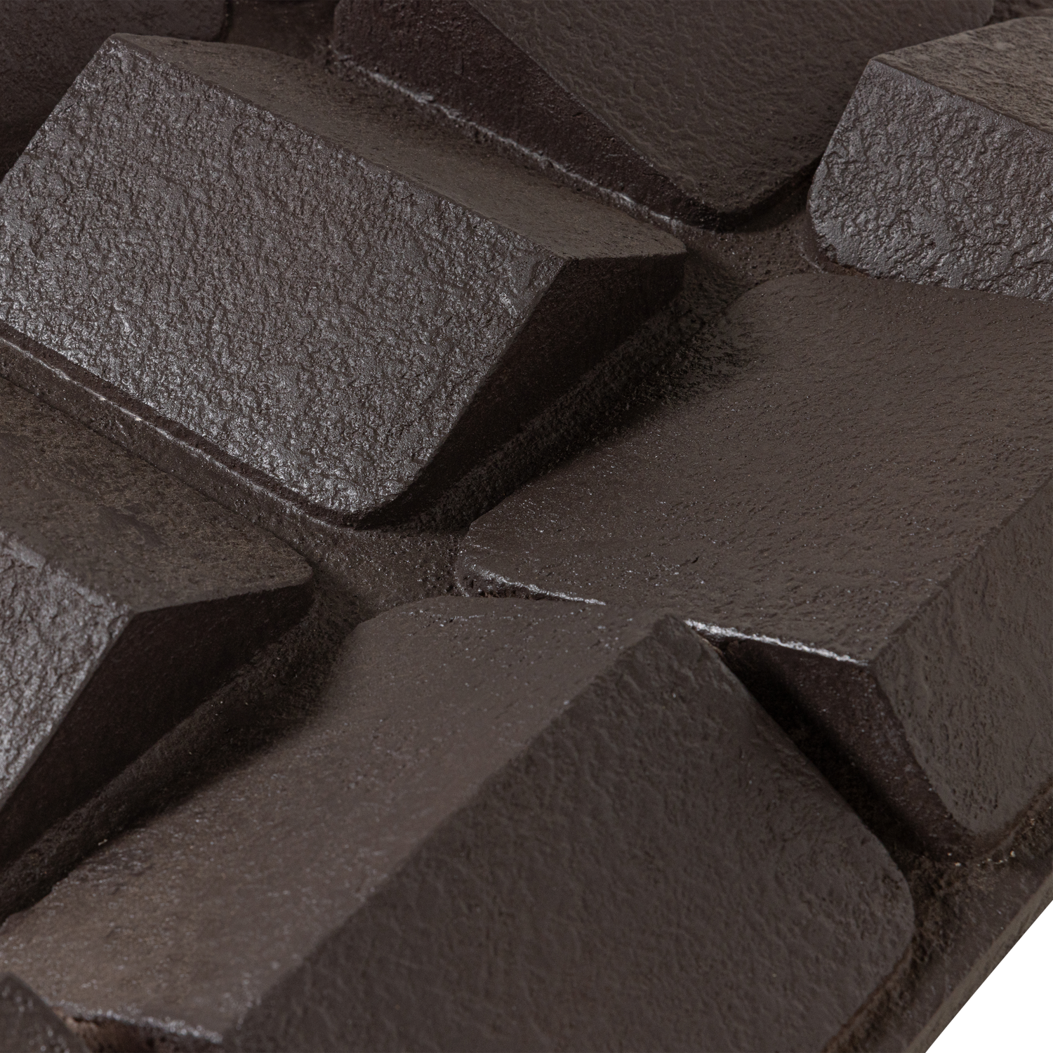 Axis Brown Concrete Look Wall Deco