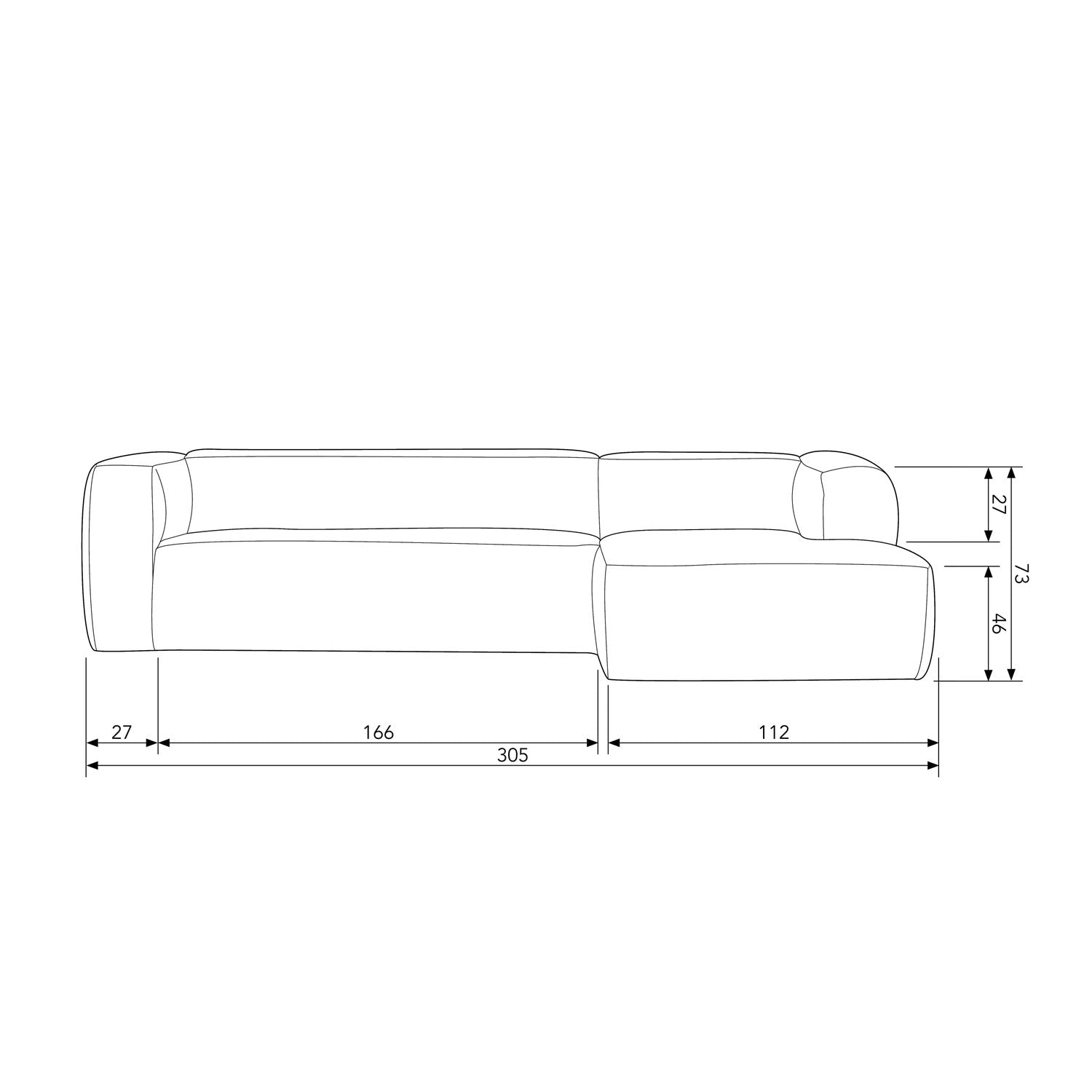 Bean Corner Sofa