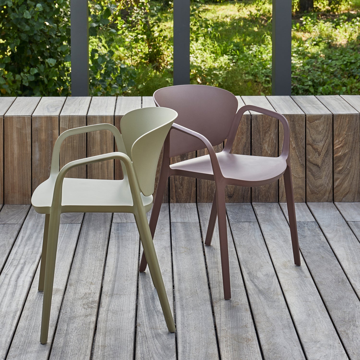 Bent Garden Chair