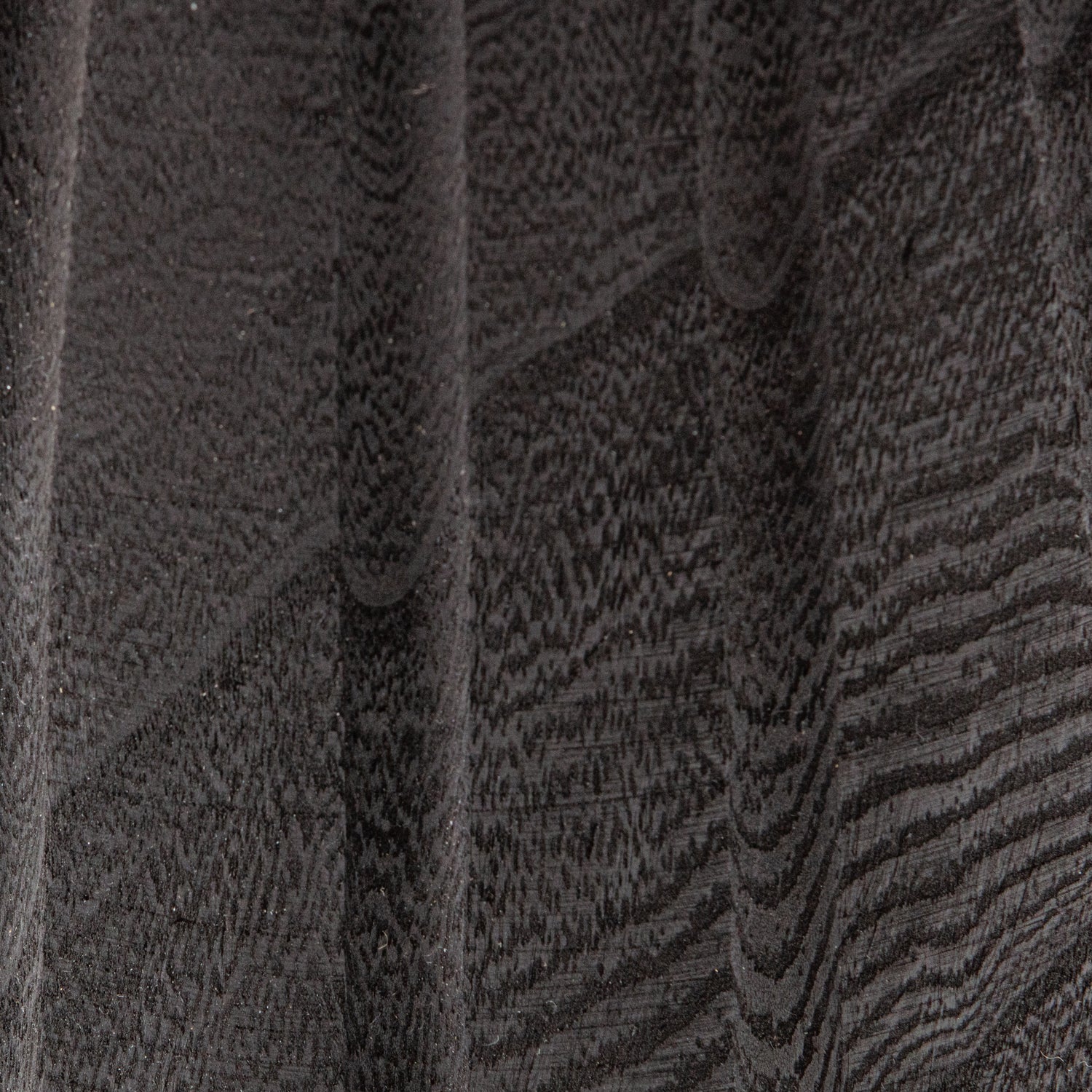 Borre Black Wood Stool