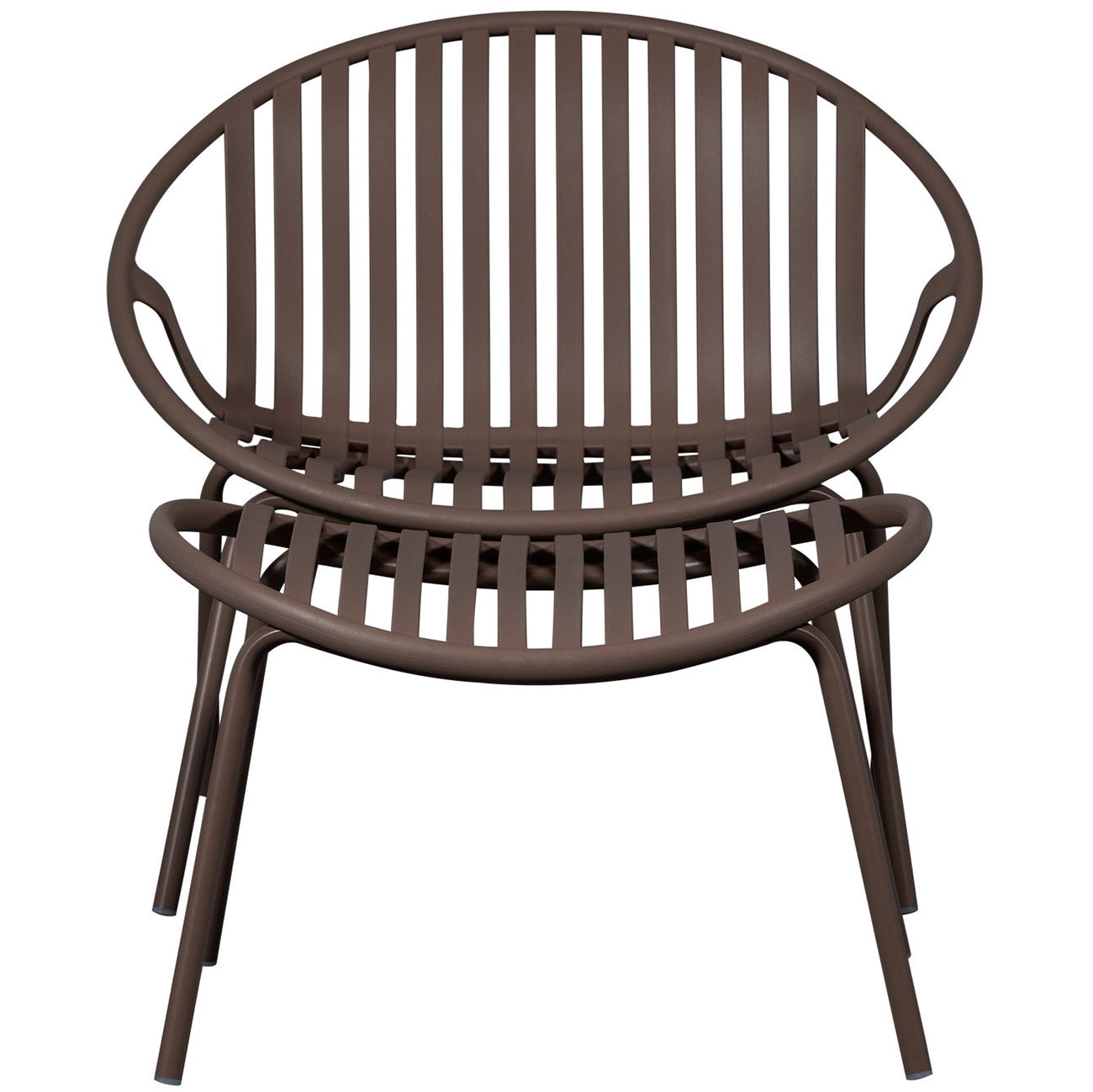 Bruce Garden Lounge Chair with Hocker