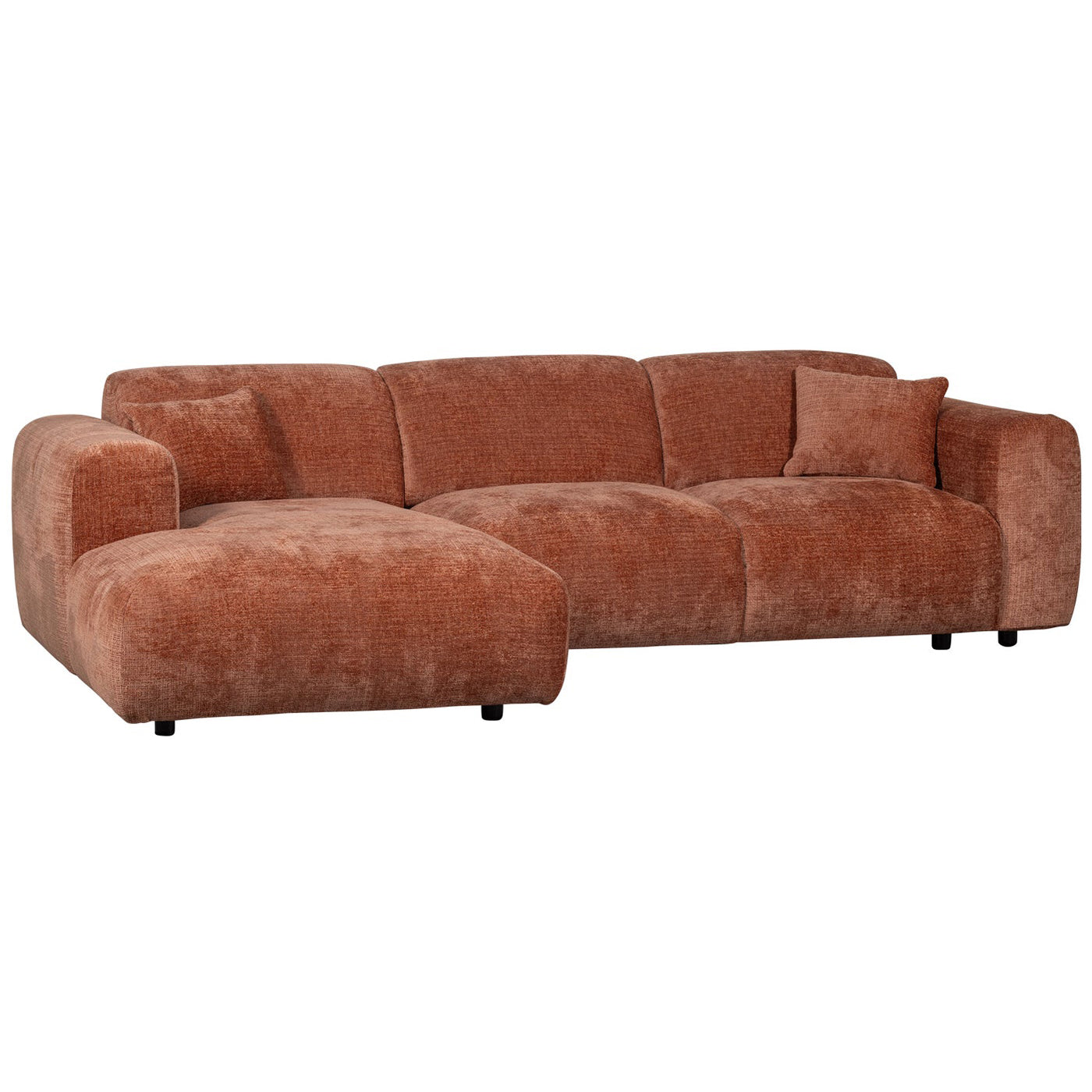 Cloud Chenille Chaise Longue Sofa