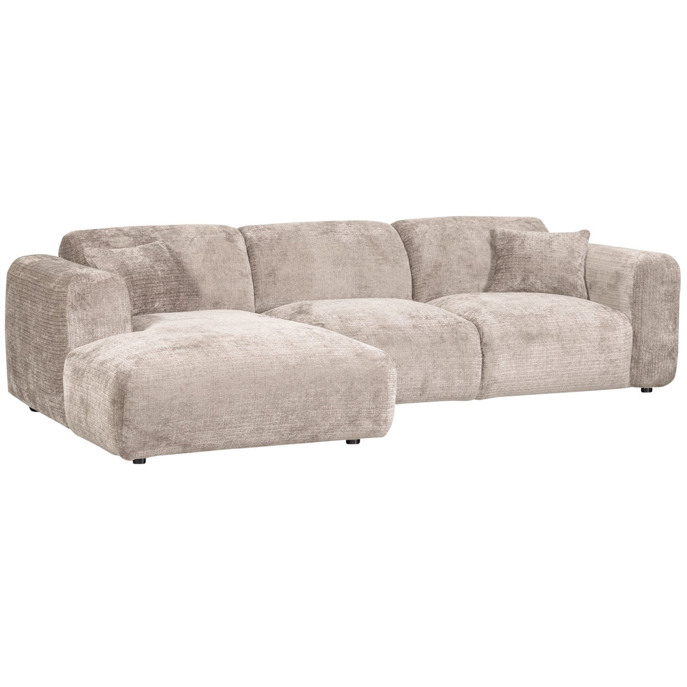 Cloud Chenille Chaise Longue Sofa