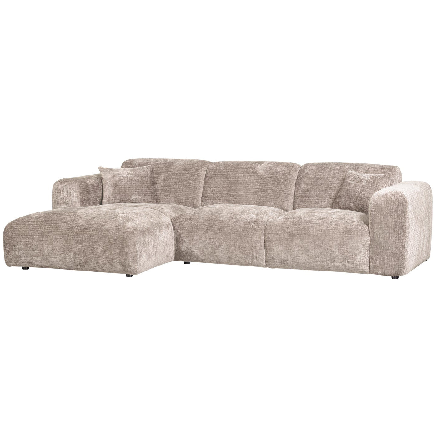 Cloud Chenille Chaise Longue Sofa