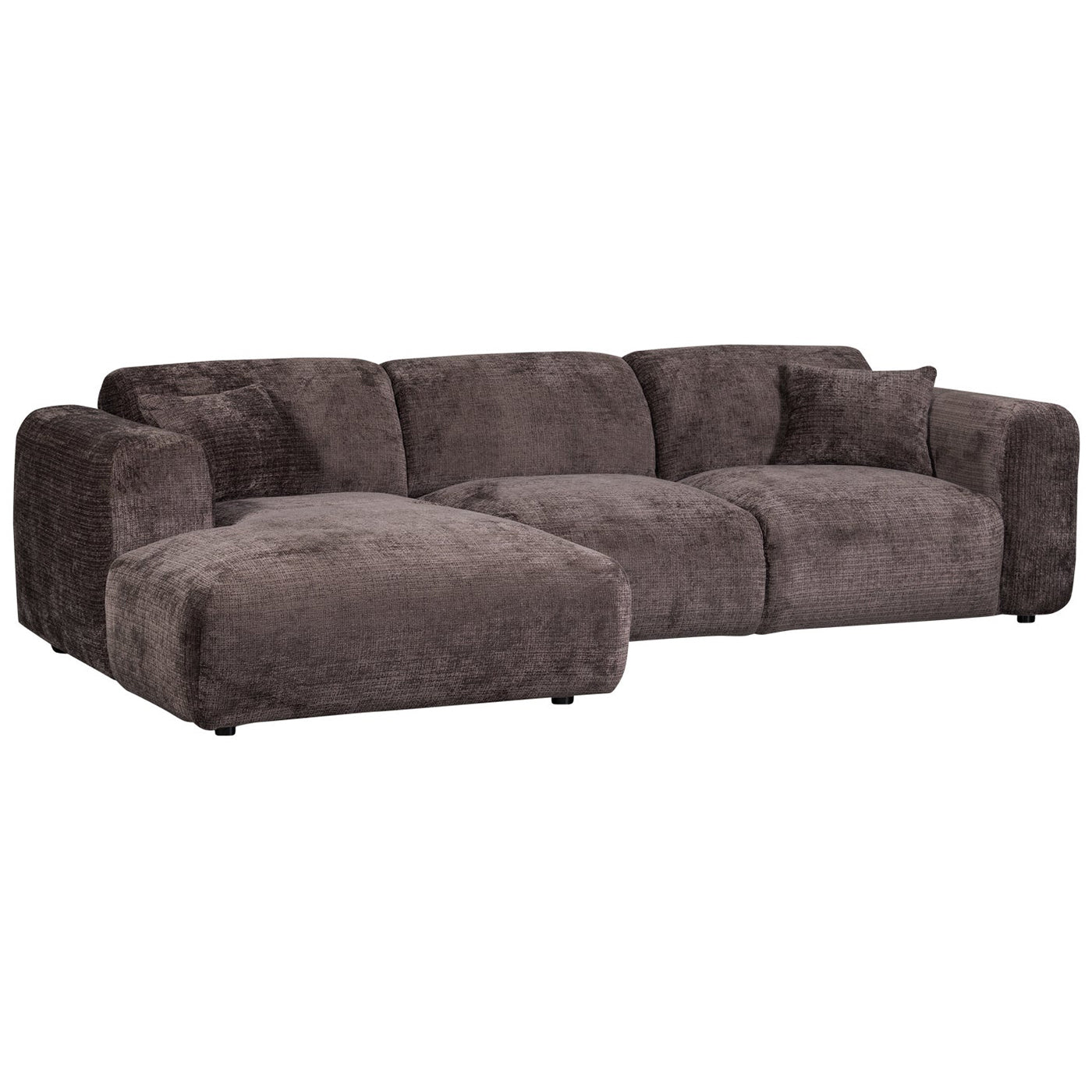 Cloud Chenille Chaise Longue Sofa