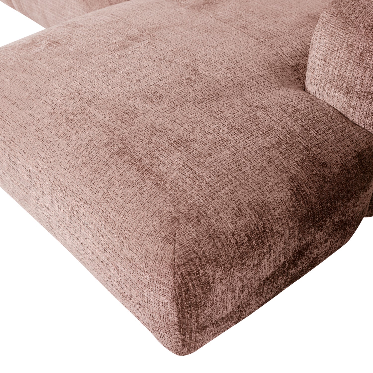 Cloud Chenille Chaise Longue Sofa