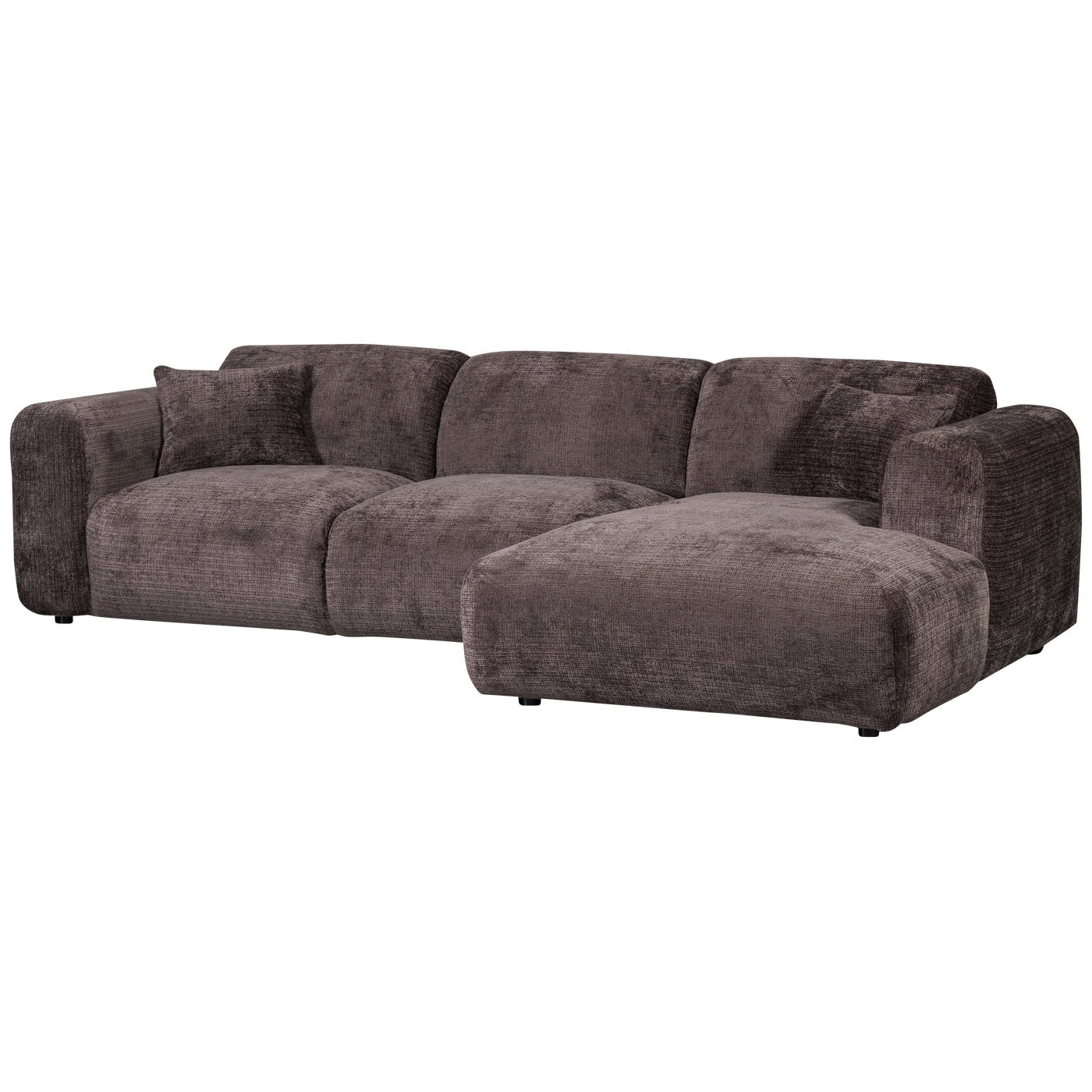 Cloud Chenille Chaise Longue Sofa
