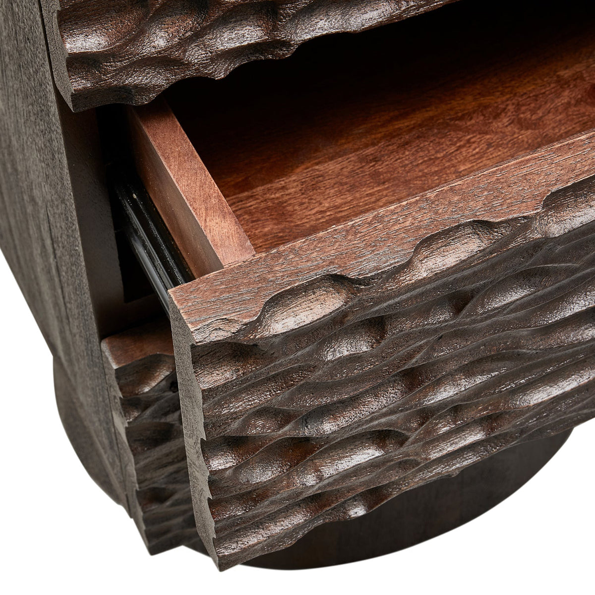 Crumble Mango Wood Nightstand