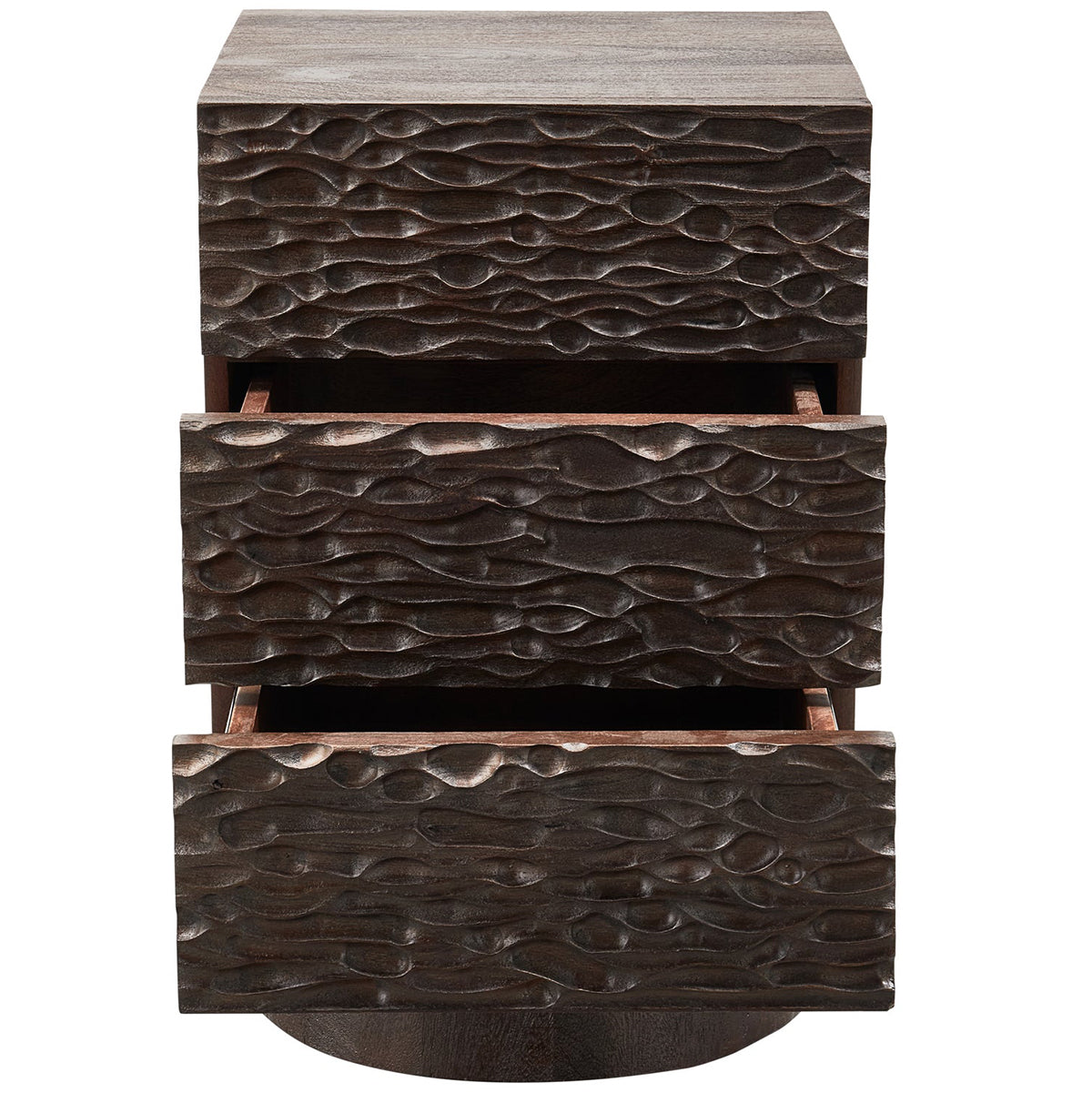 Crumble Mango Wood Nightstand