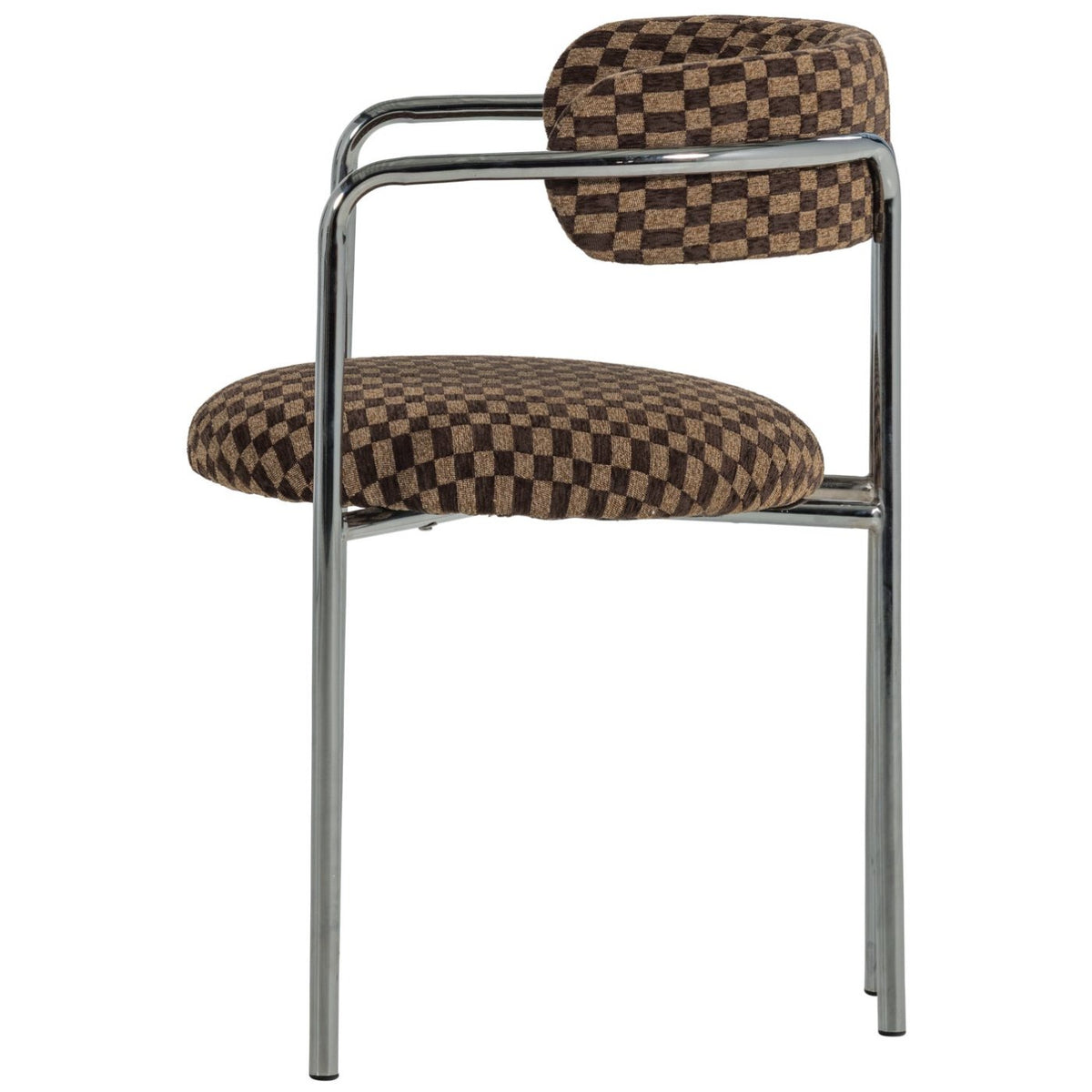 Cuby Chrome Dining Chair