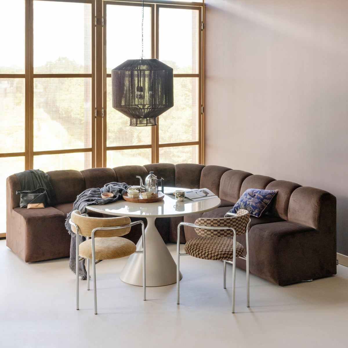 Cuby Chrome Dining Chair