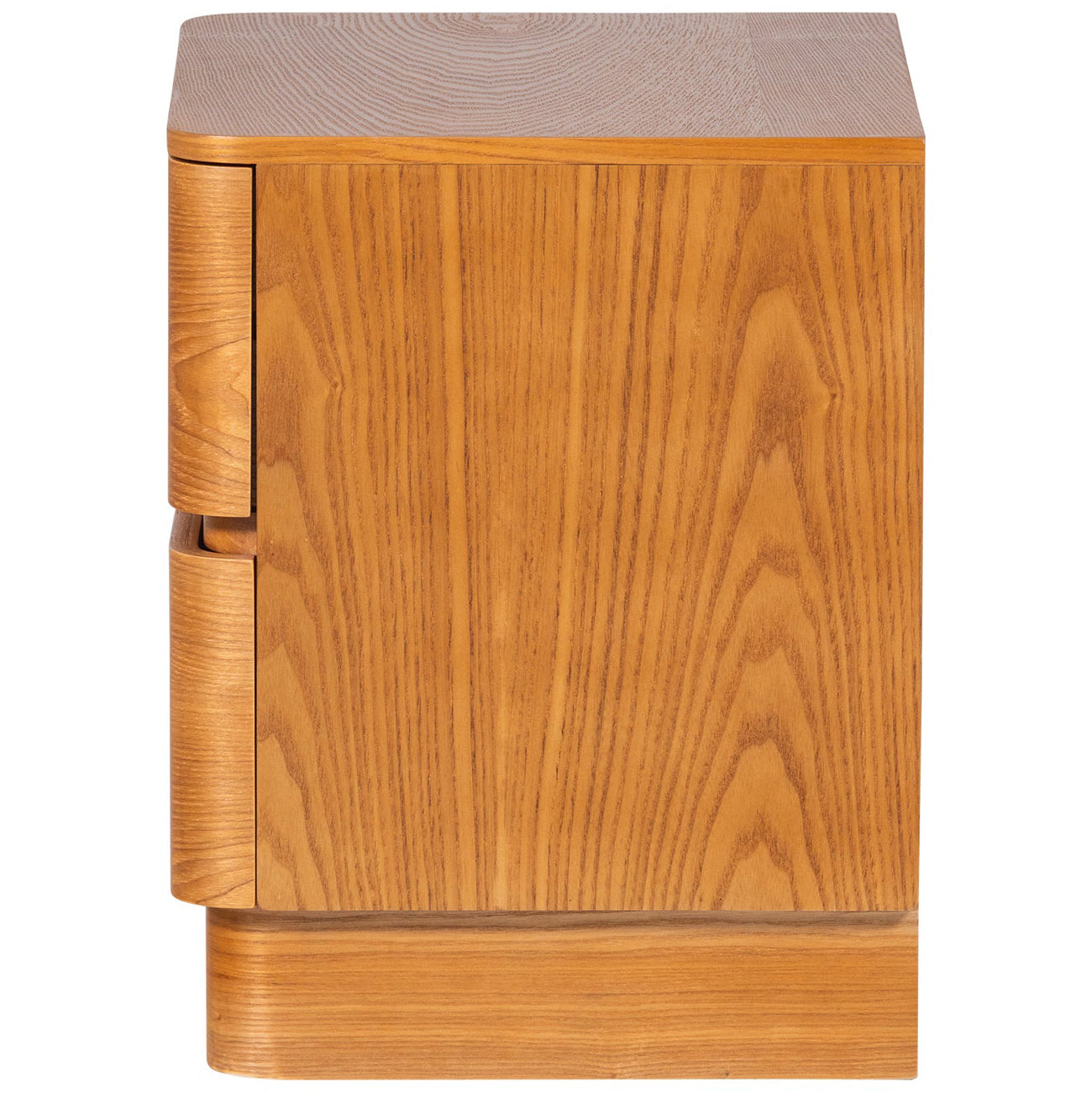 Fejo Brown 2 Drawers Night Stand