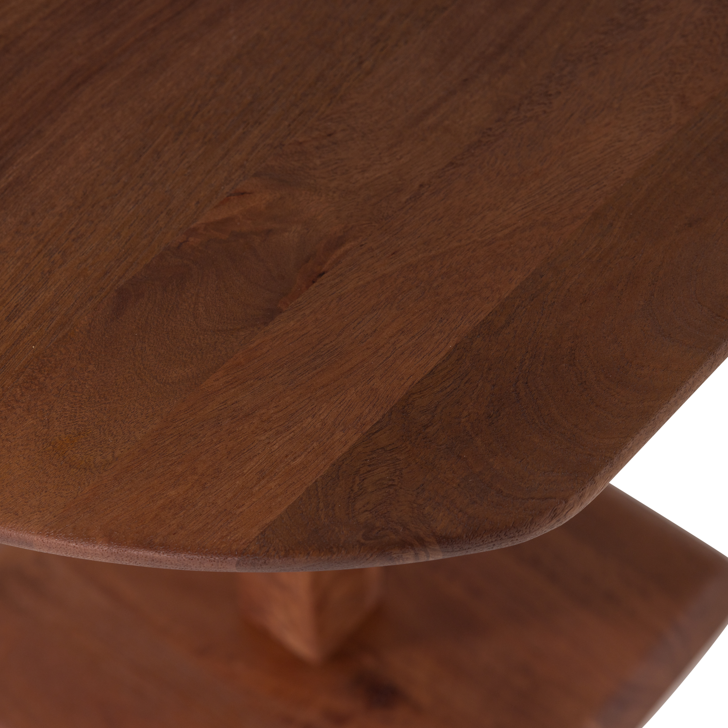 Feno Brown Mango Wood End Bistro Table