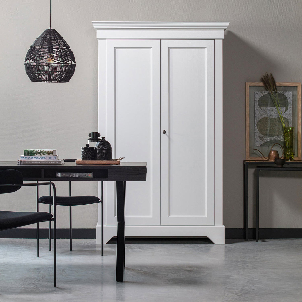 Ivy Black Velvet Dining Chair