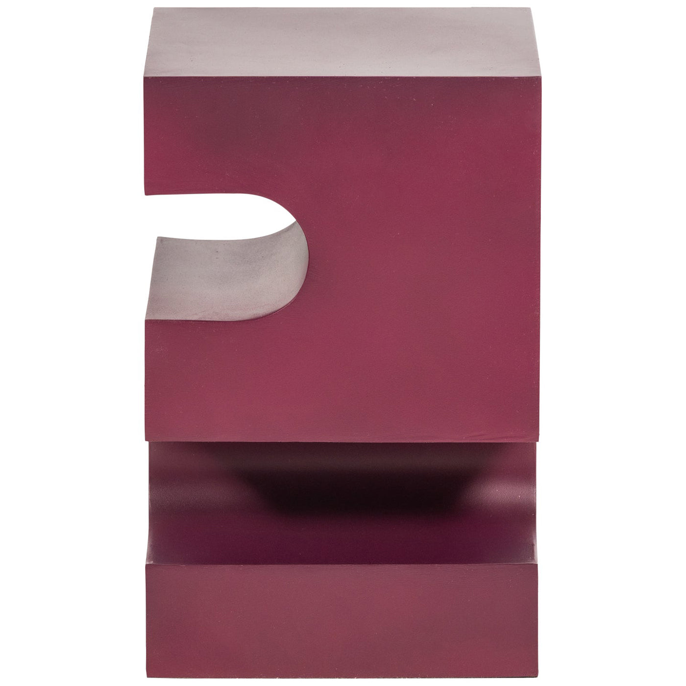 Jessa Purple/Brown Side Table