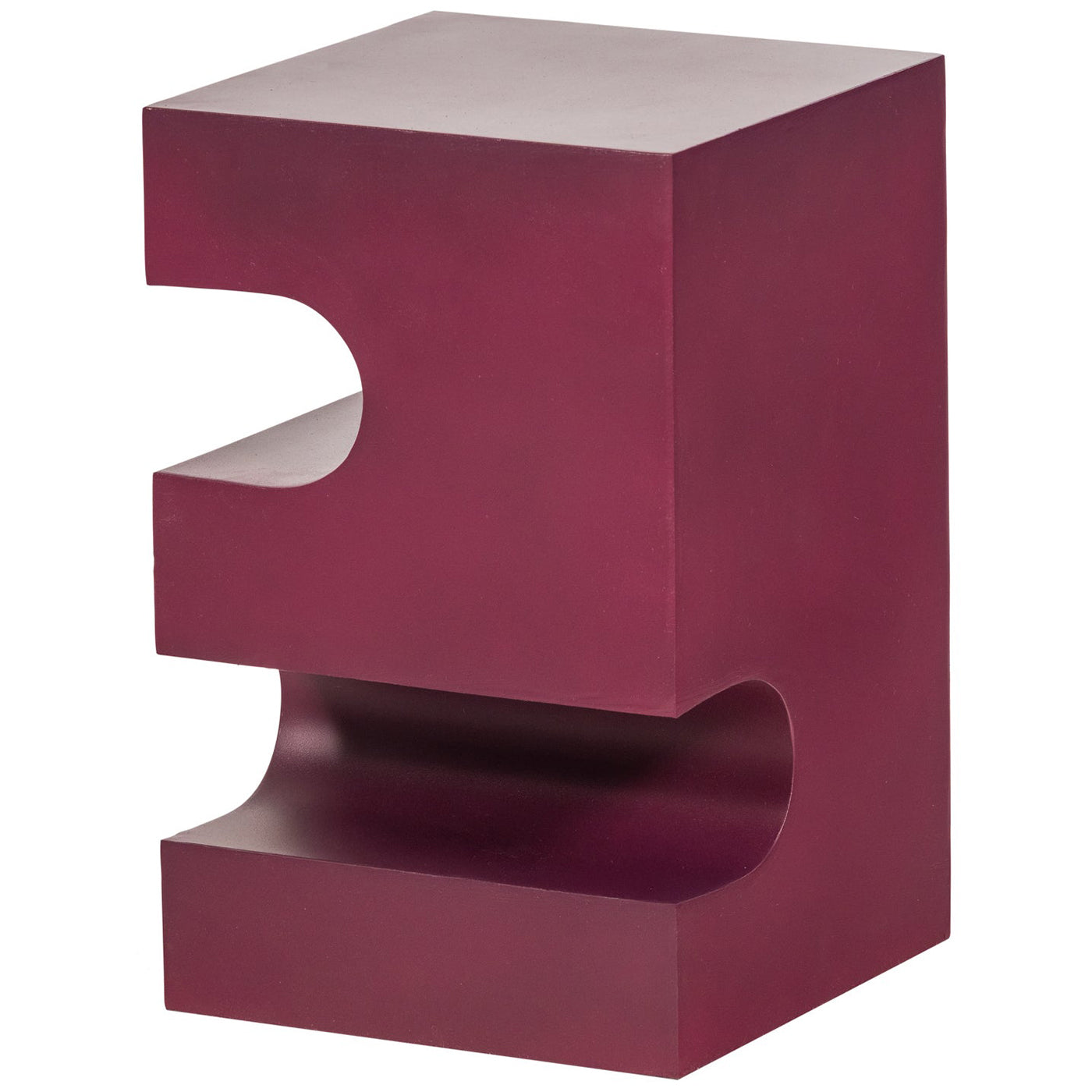 Jessa Purple/Brown Side Table