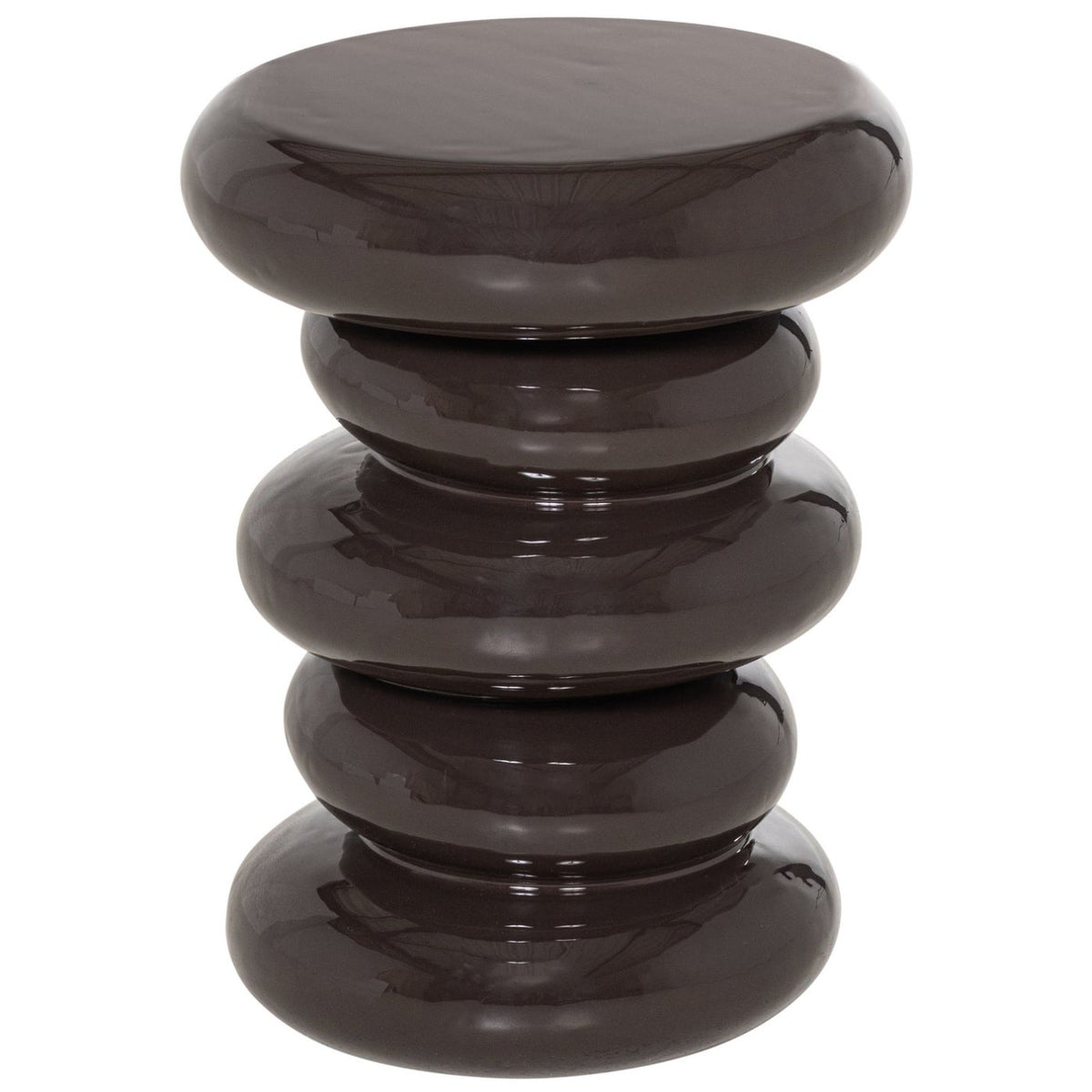 Kivo High Gloss Side Table