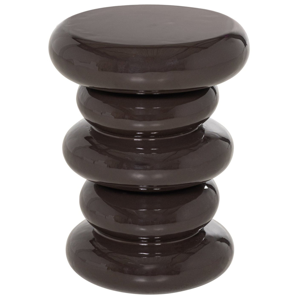 Kivo High Gloss Side Table