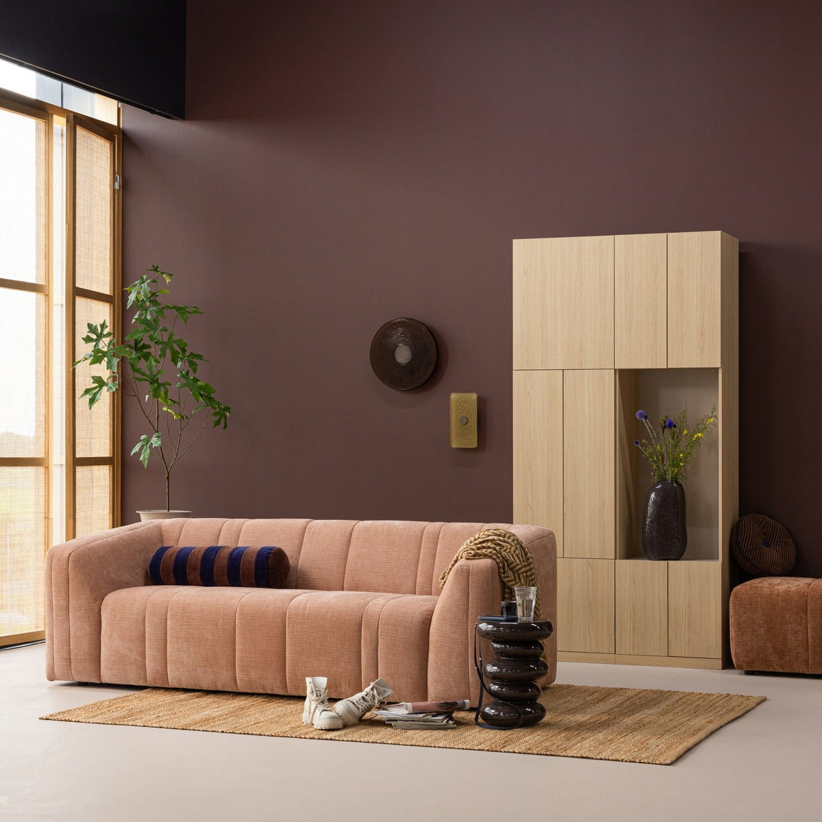Kivo High Gloss Side Table