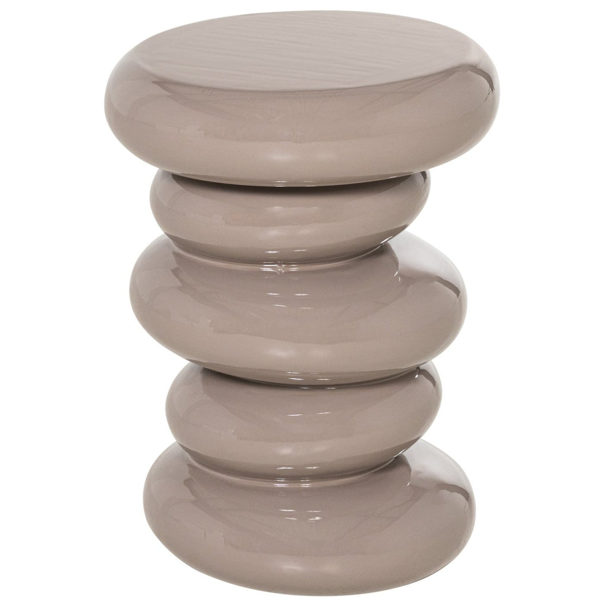 Kivo High Gloss Side Table