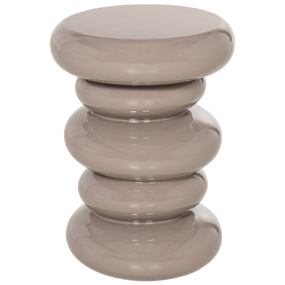 Kivo High Gloss Side Table