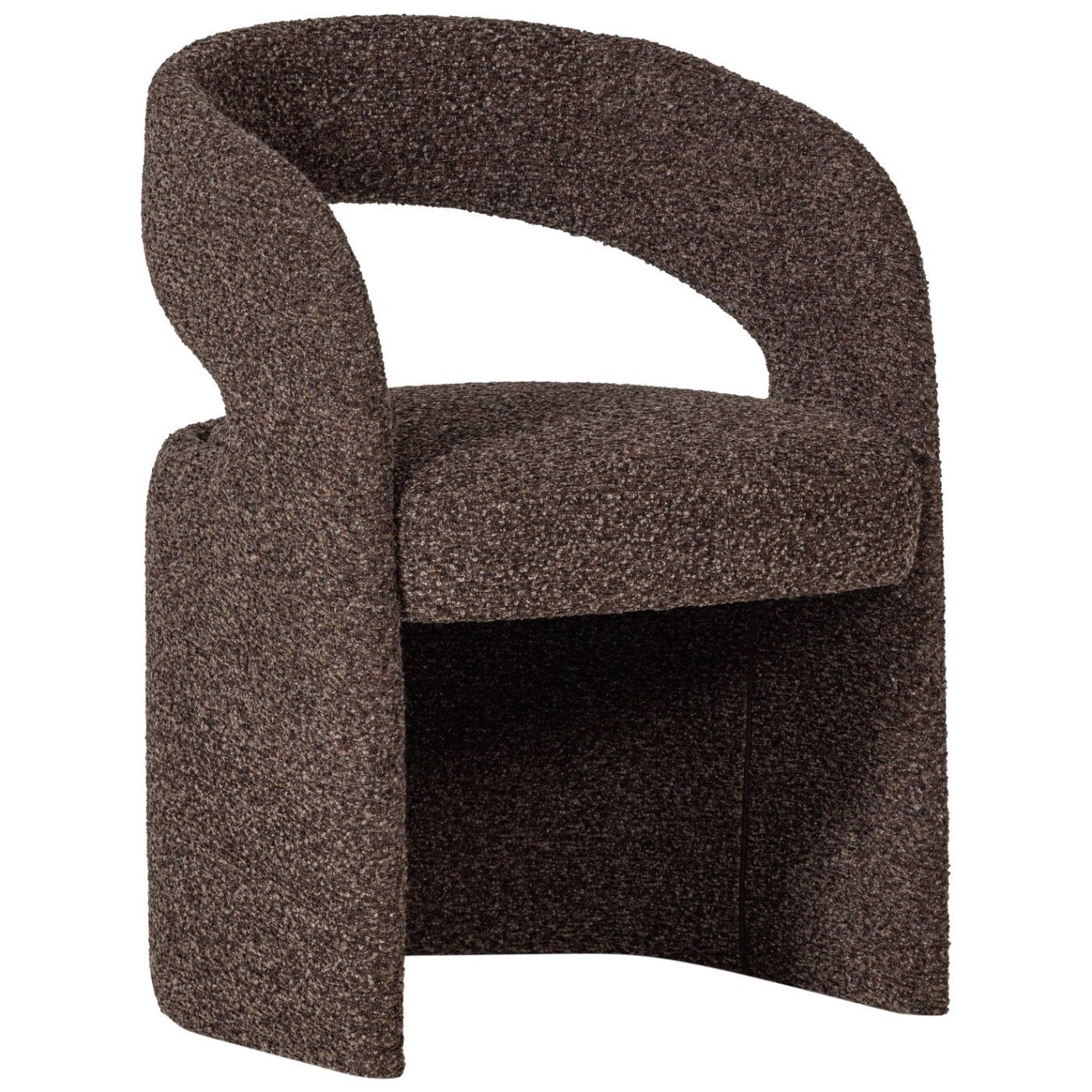 Lanor Coarse Bouclé Dining Chair