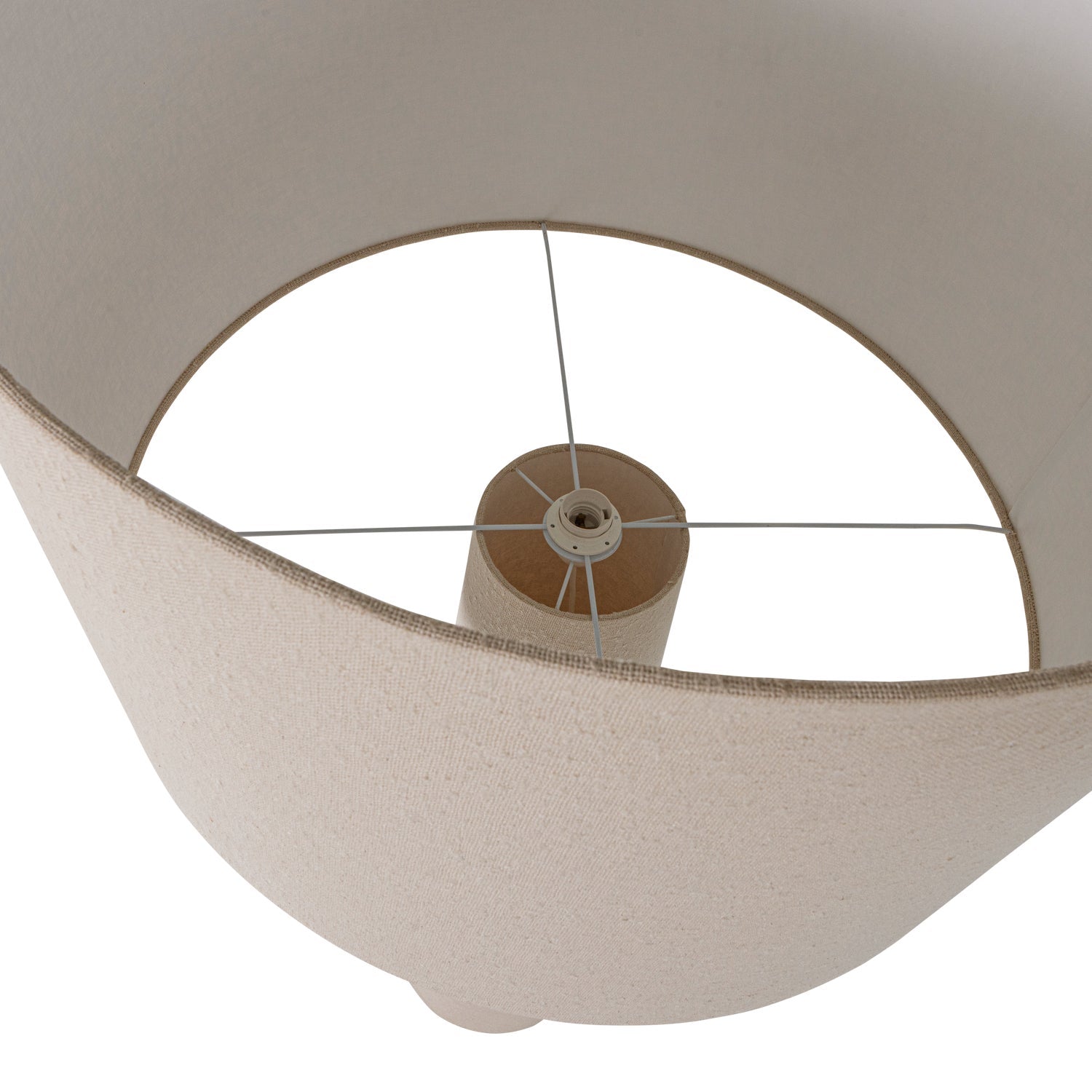 Loft Natural Boucle Floor Lamp